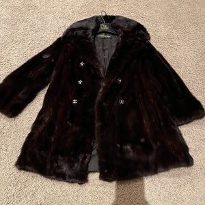 Furs by Susan Authentic Mink Coat Brand new without tags …never worn